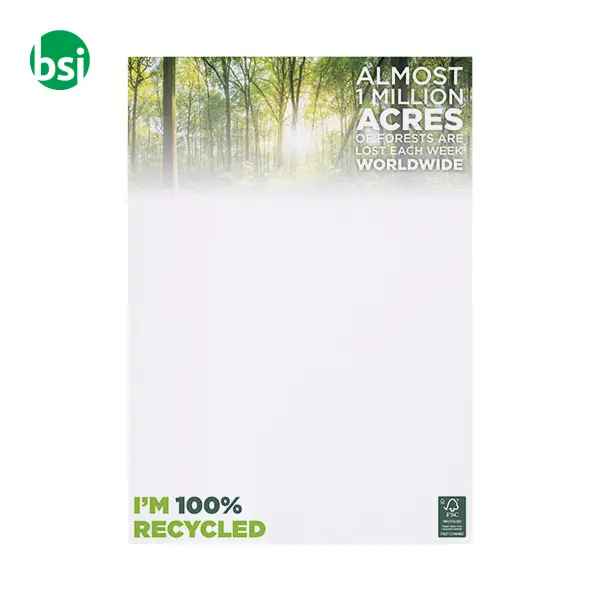 Taccuino personalizzabile A4 carta riciclata Desk-Mate -  2