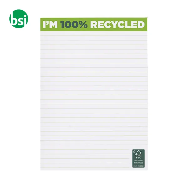 Taccuino personalizzabile A5 carta riciclata Desk-Mate -  2