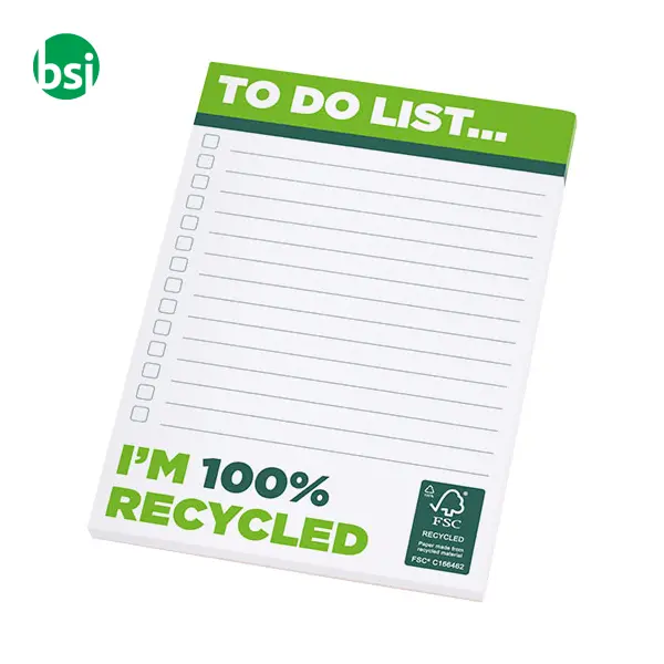 Taccuino personalizzabile A6 carta riciclata Desk-Mate -  3