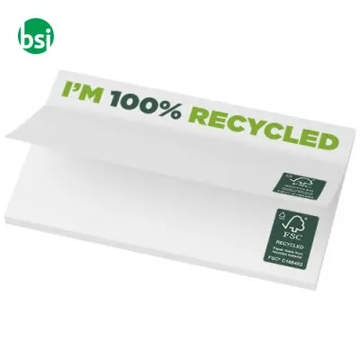Foglietti adesivi personalizzati carta riciclata 127x75 - Immagine 5