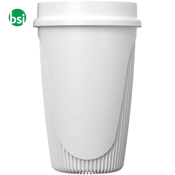Bicchiere 350 ml coperchio 360° con stampa ALTO POP -  5