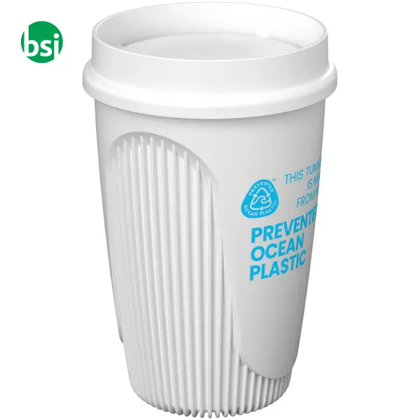 Bicchiere 350 ml coperchio 360° con stampa ALTO POP -  2