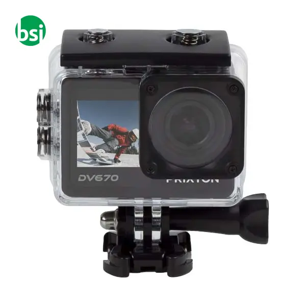 Action camera a doppio schermo da 4K Prixton DV670 -  2