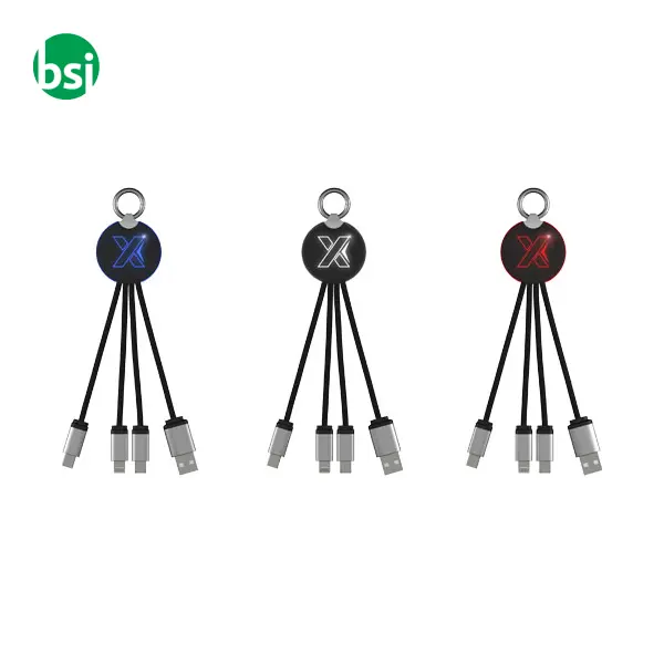 Cavo con personalizzazione luminosa SCX.design C16 rotondo -  1