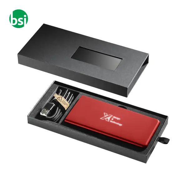 Power bank personalizzazione luminosa 5000 mAh SCX.design -  3