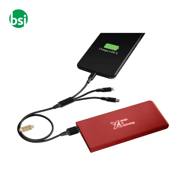 Power bank personalizzazione luminosa 5000 mAh SCX.design -  4