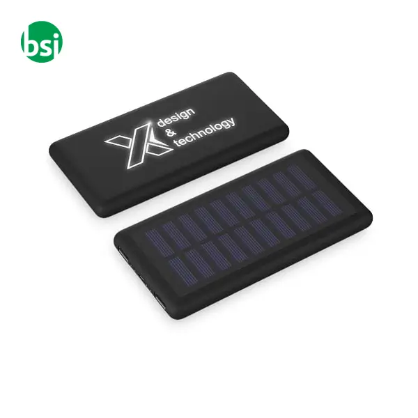 Power bank luminoso a carica solare -  2