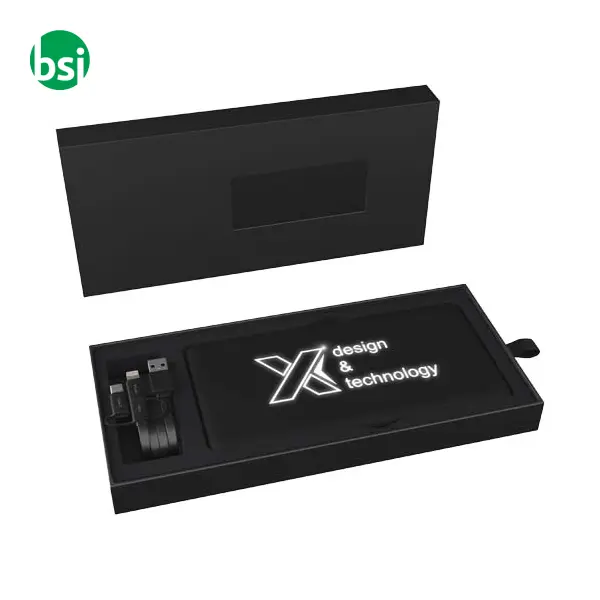 Power bank luminoso a carica solare -  3