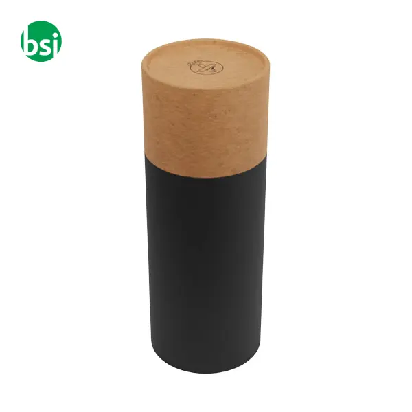 Borraccia termica personalizzabile da 500ml in bamboo -  3