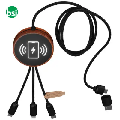 Ricarica Wireless personalizzabile e cavi Logo luminoso - Immagine 6