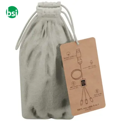 Cavo di ricarica personalizzabile 5-in-1 SCX.design - Immagine 2