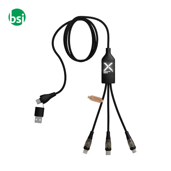 Cavo di ricarica rapida 5 in 1 da 100 W -  1