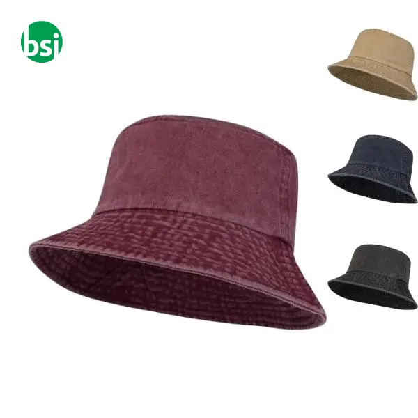 Cappello parasole in tessuto lavato Mitica -  1