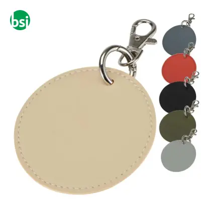 Portachiavi charm rotondo GRS RESI PLUS