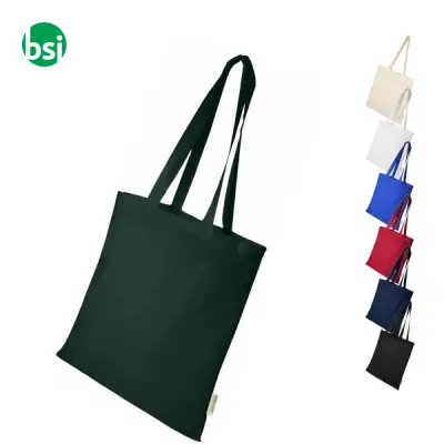 Tote bag in cotone biologico 140gr 7L Odisha