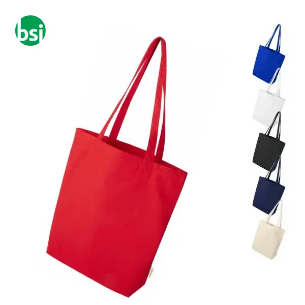 Tote bag in tessuto biologico 11L 180gr Odisha -  1