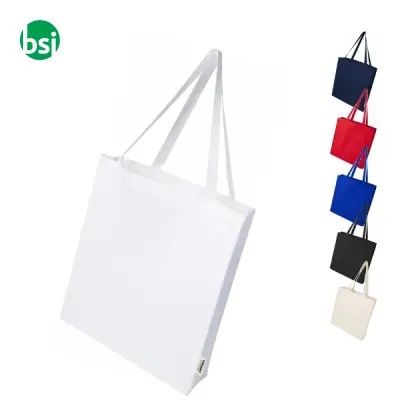 Tote bag a soffietto in tessuto biologico 14L Odisha