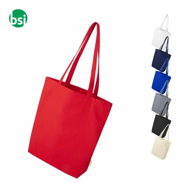 Tote bag in cotone biologico 270gr Odisha -  1