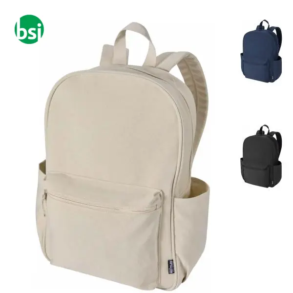 Zaino città porta PC 15'' in materiale riciclato 16L Recanvas -  1