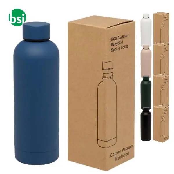 Borraccia con isolamento sottovuoto in rame 500ml Spring -  1