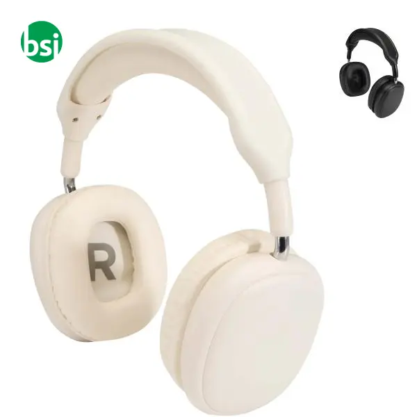 Cuffie Bluetooth over-ear wireless plastica riciclata Alzir -  1
