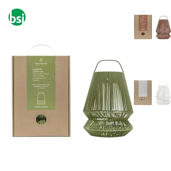 Paralume portatile materiale riciclato Originalhome Lampion -  1