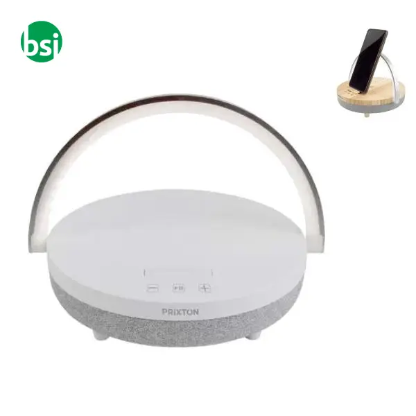 Speaker Bluetooth 10W e base di ricarica wireless Prixton -  1