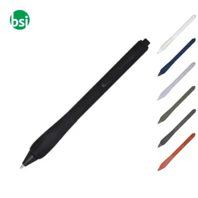 Penna a sfera in ABS riciclato refill Blu Lorena