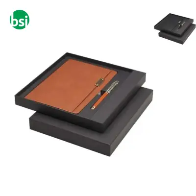 Set penne roller e a sfera e blocco formato A5 Legato