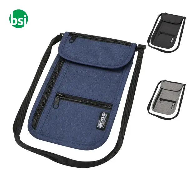 Custodia da viaggio smart tessuto riciclato Ross -  1