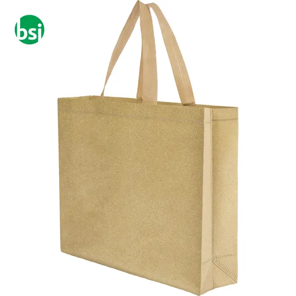 Shopper personalizzata 40x35x12 glitterata YOEL -  3