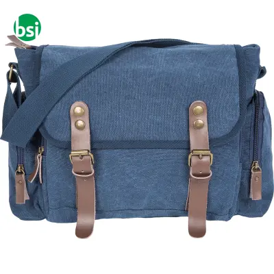 Borsa tracolla vintage 40x30x15 ELIANO - Immagine 3