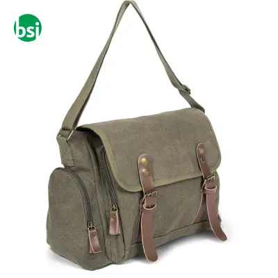 Borsa tracolla vintage 40x30x15 ELIANO - Immagine 4