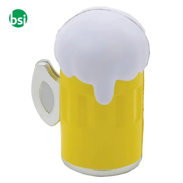Antistress a forma di bicchiere di birra -  1