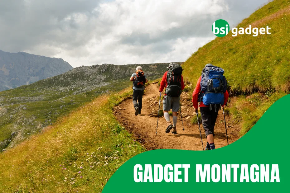 Gadget per andare in montagna