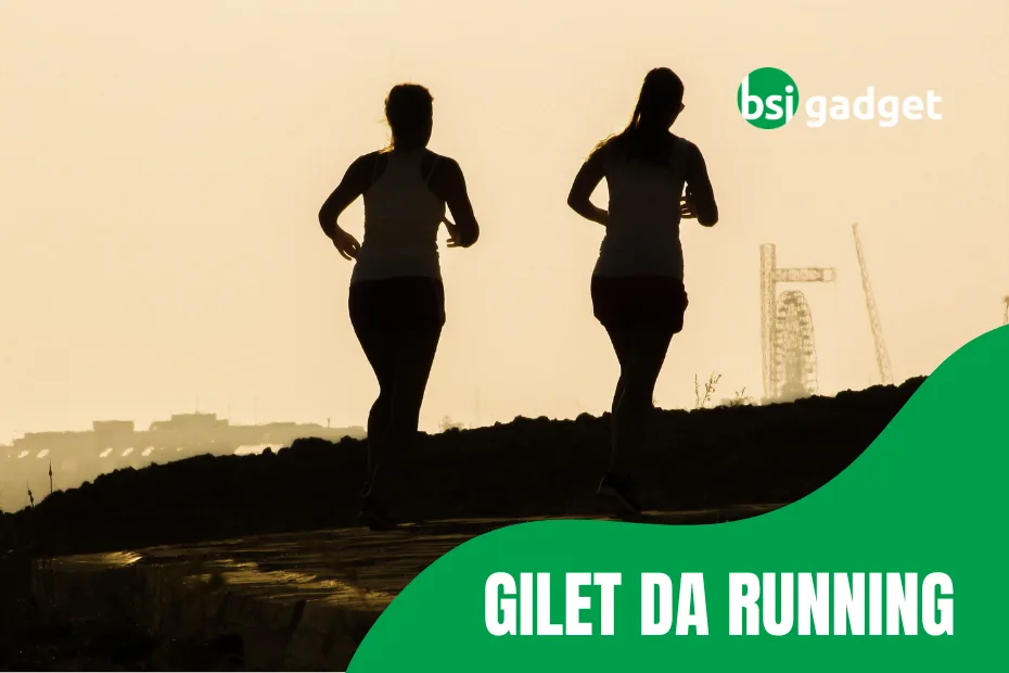 Gilet catarifrangenti per fare attività sportiva