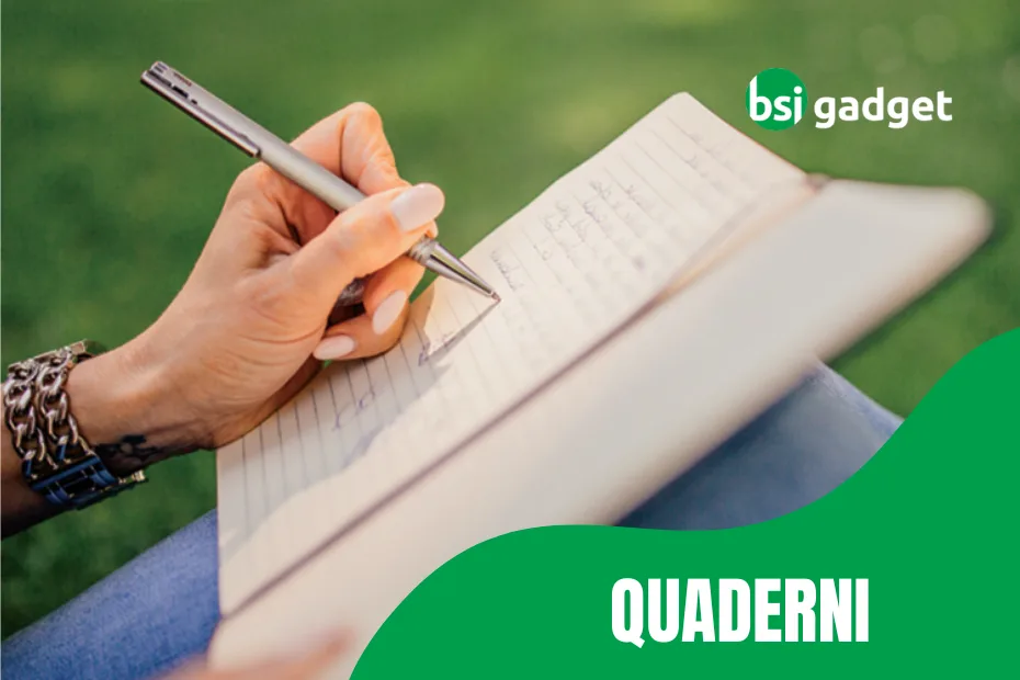 Quaderni con stampa logo
