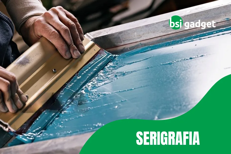 Tecnica di stampa della serigrafia