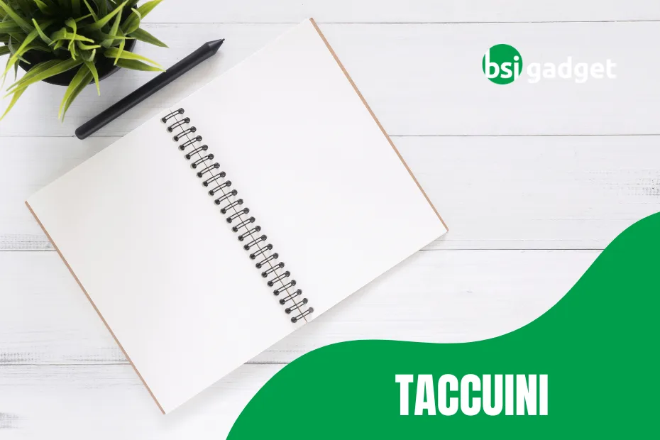 Taccuini con stampa logo