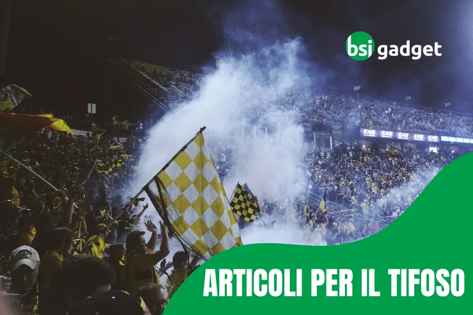 Articoli per i tifoni con stampa logo della squadra