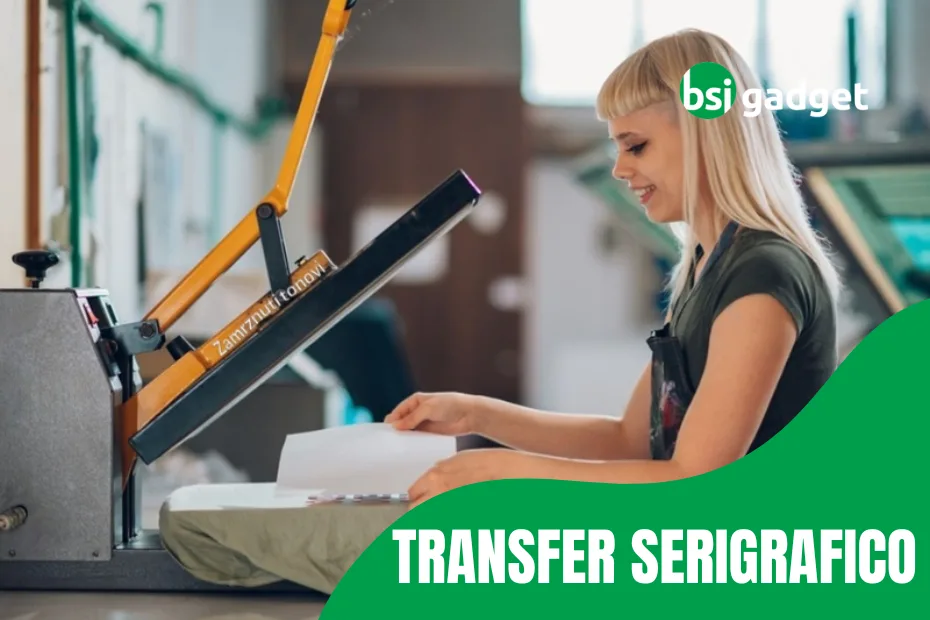 Stampa transfer serigrafico