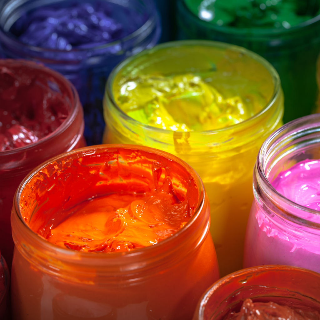 Colori per serigrafia circrcolare