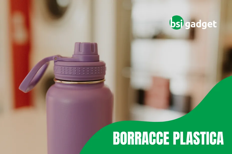 Borracce plastica con stampa logo