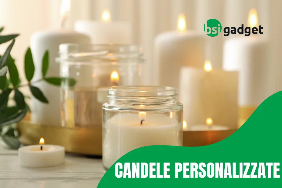 Candela personalizzabile per i clienti