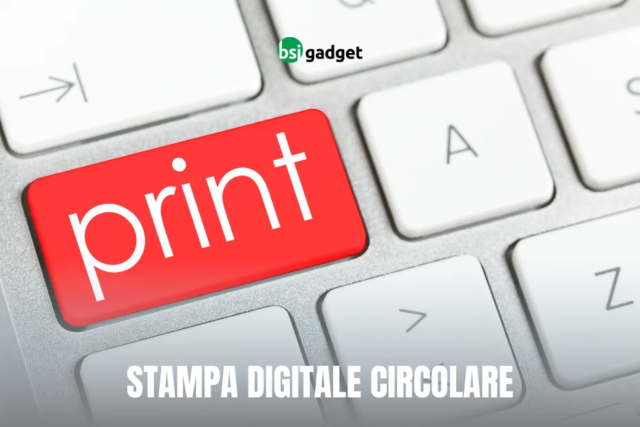 Come funziona la stampa digitale circolare