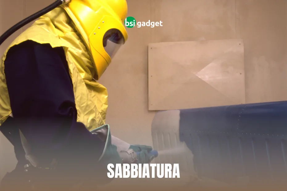 Tecnica stampa della sabbiatura