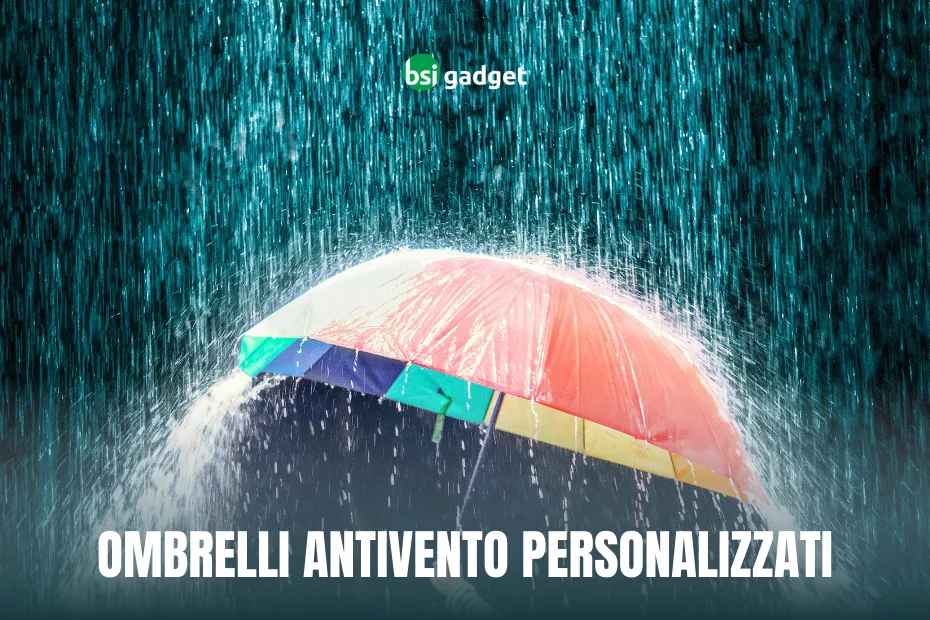 Ombrelli antivento personalizzabili