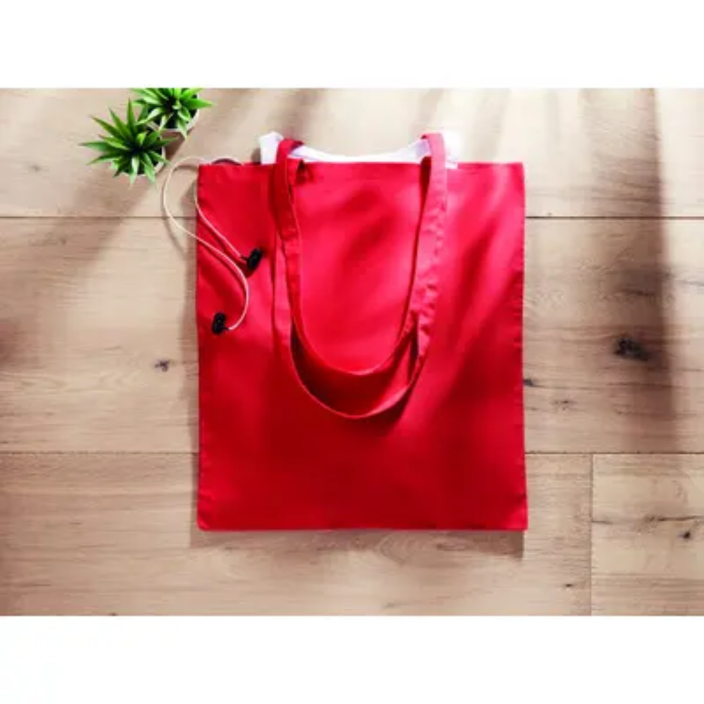 shopper cotone con logo
